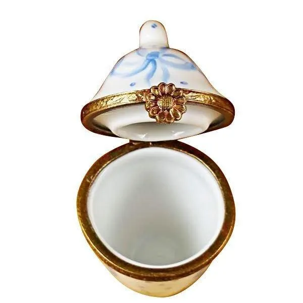 Blue and White Urn limoges box