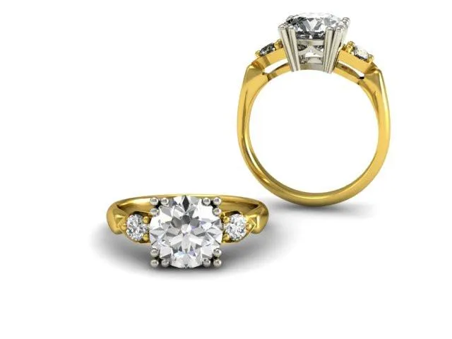 Bostonian Monroe Vintage Classic Engagement Ring