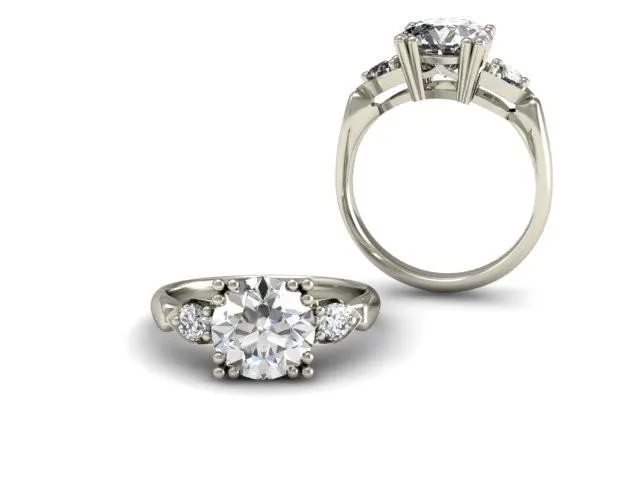 Bostonian Monroe Vintage Classic Engagement Ring