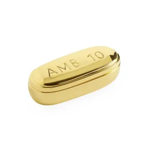 Brass Ambien Pill Box