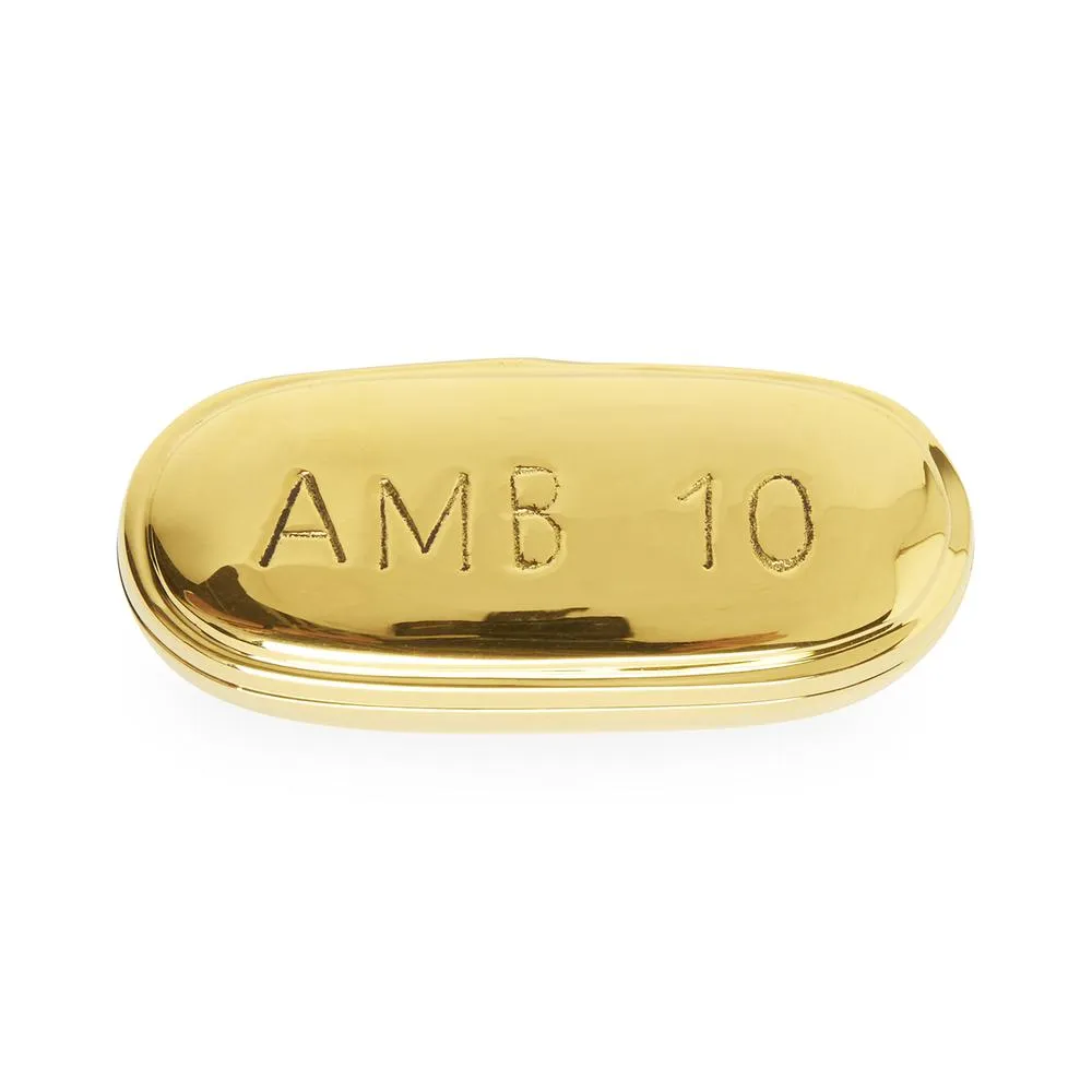 Brass Ambien Pill Box
