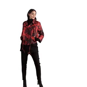 Brocade Blouson Jacket - Alembika