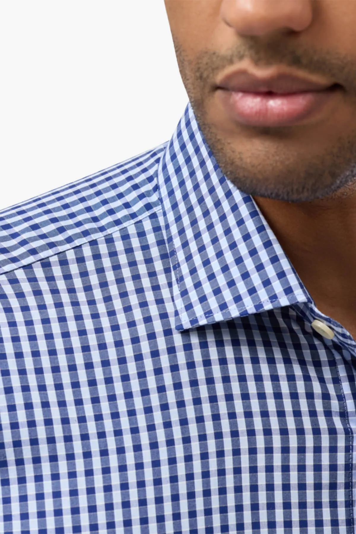 Brooksfield | Check Slim Fit Dress Shirt