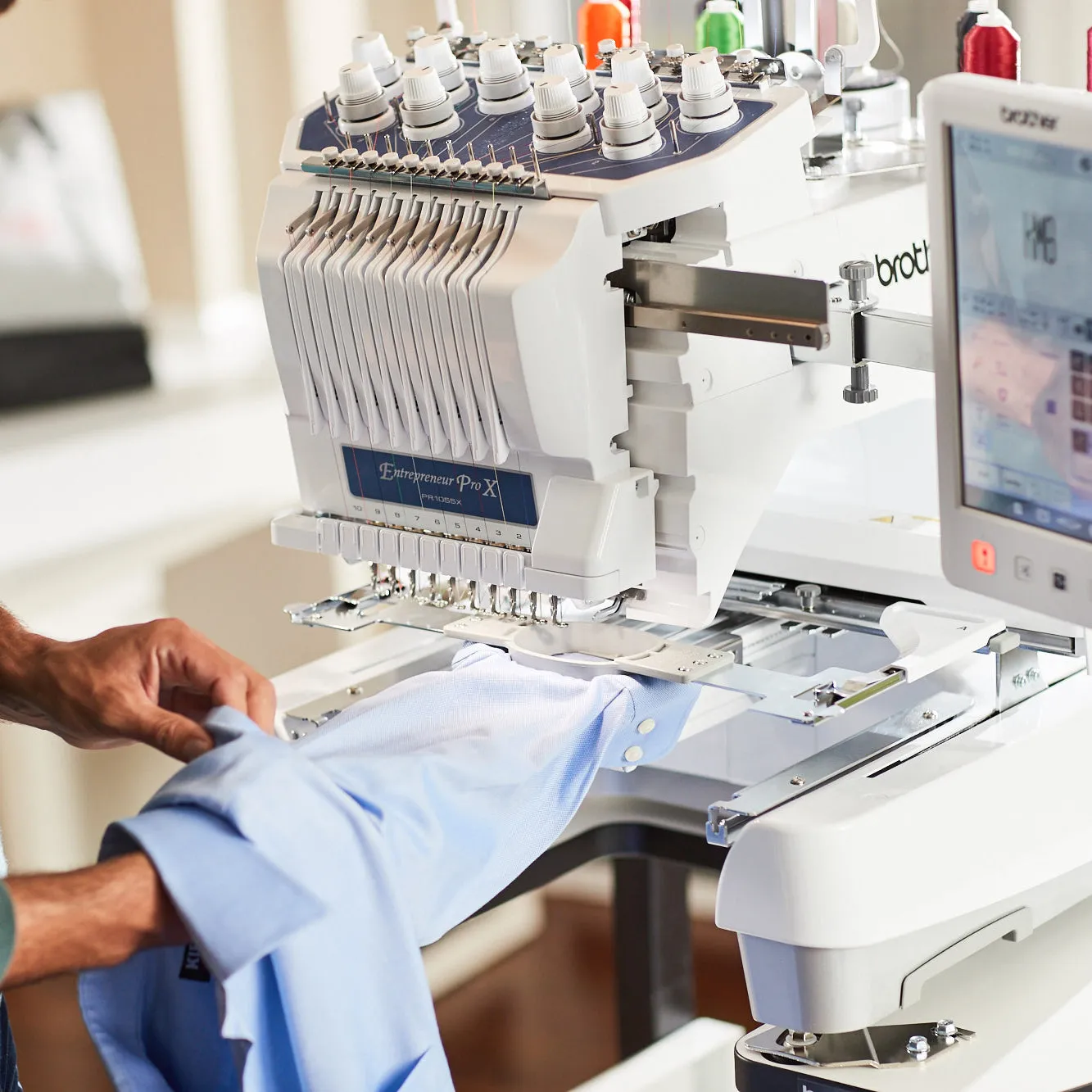 Brother Entrepreneur Pro X 10-Needle Embroidery Machine