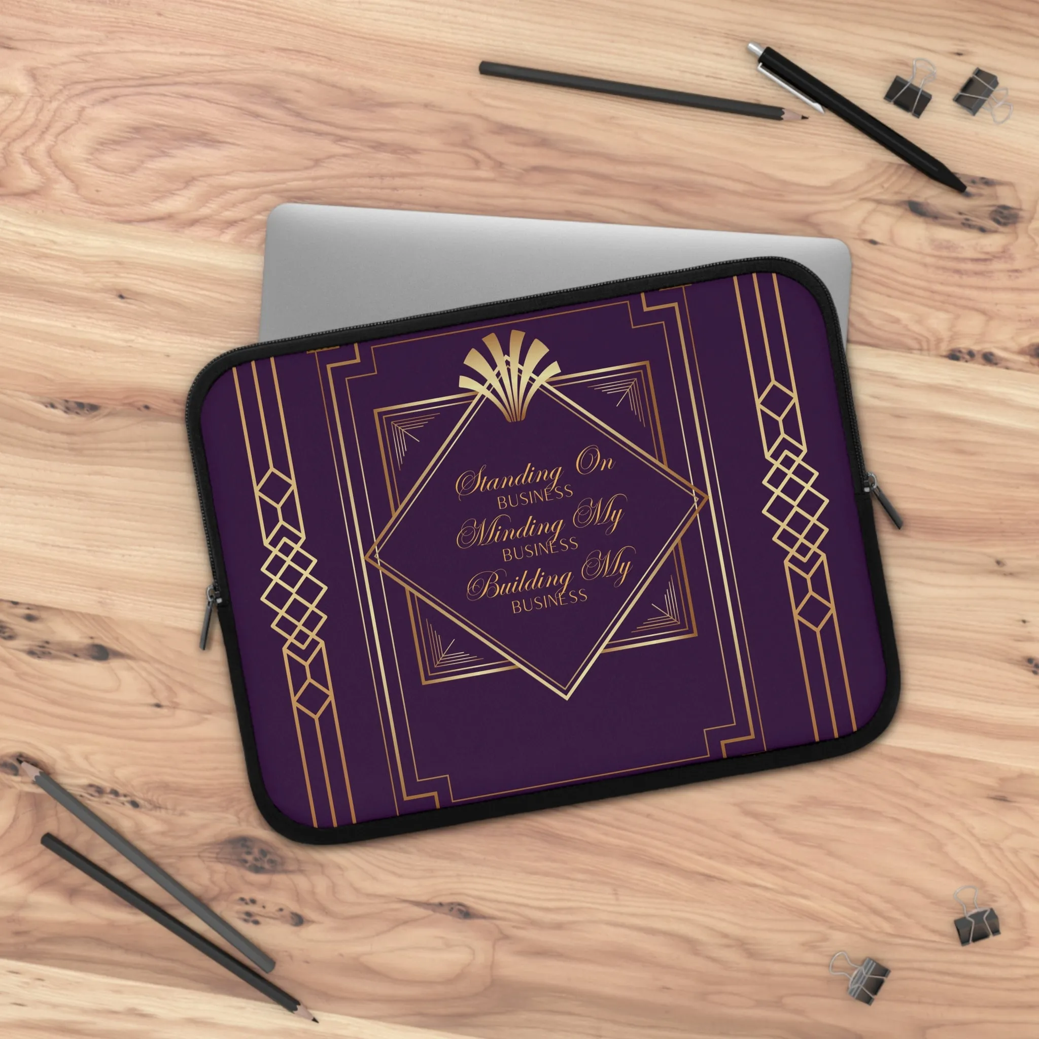Business 2 (Purple) Laptop Sleeve
