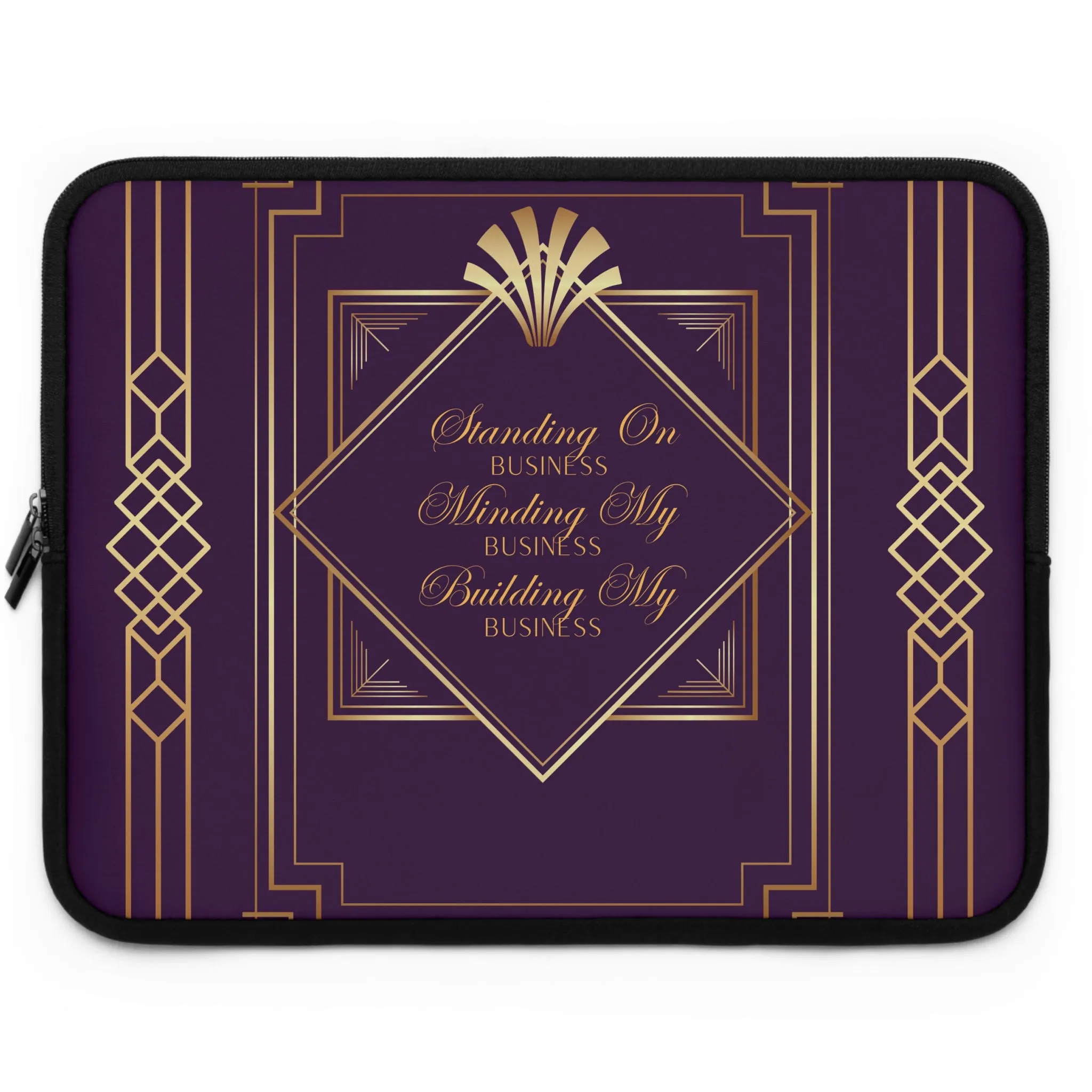 Business 2 (Purple) Laptop Sleeve