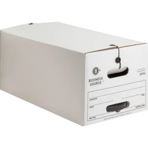 Business Source Medium Duty Letter Size Storage Box