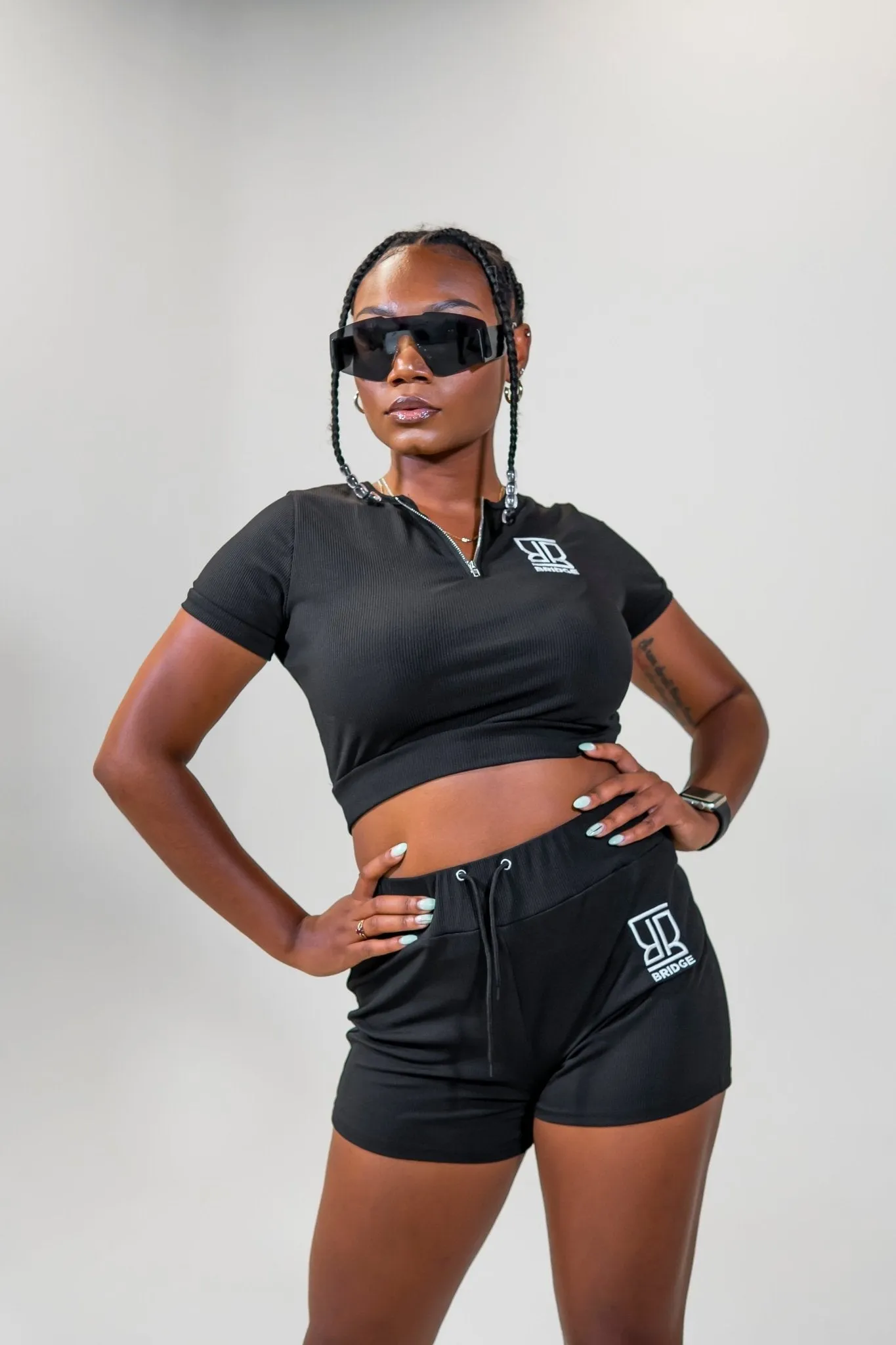 “Call Me If” Shorts Suit