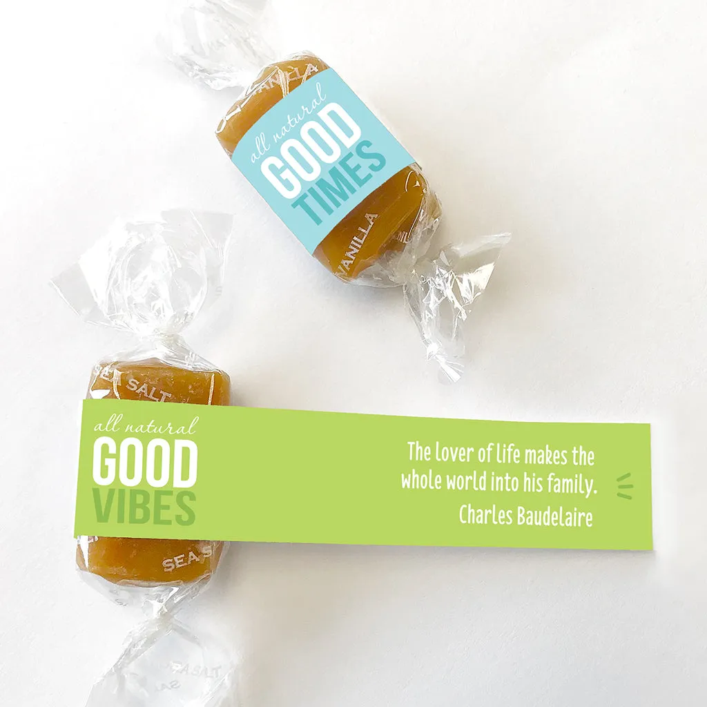 Caramel Favor Bag (set of 6 bags) - Pastel