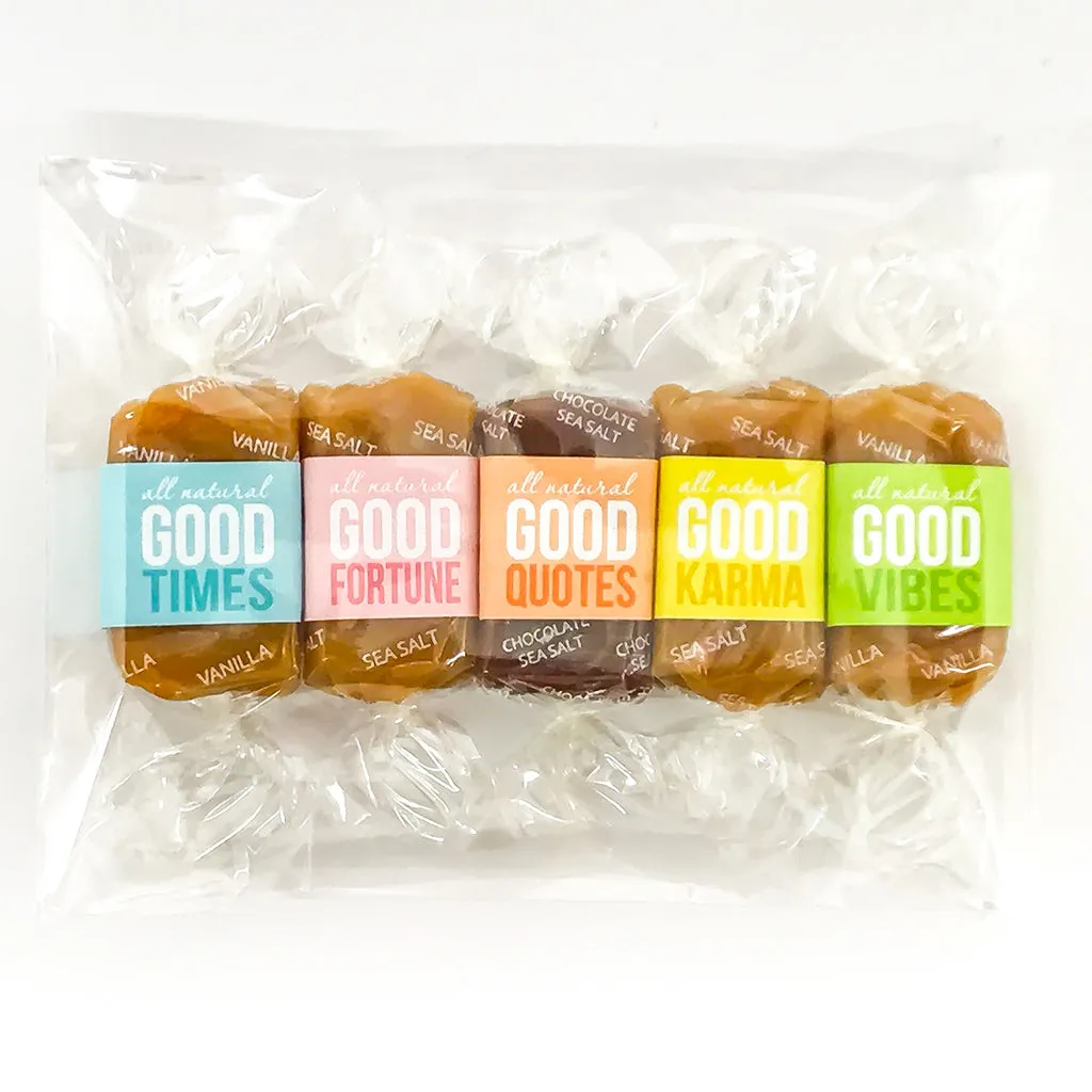 Caramel Favor Bag (set of 6 bags) - Pastel