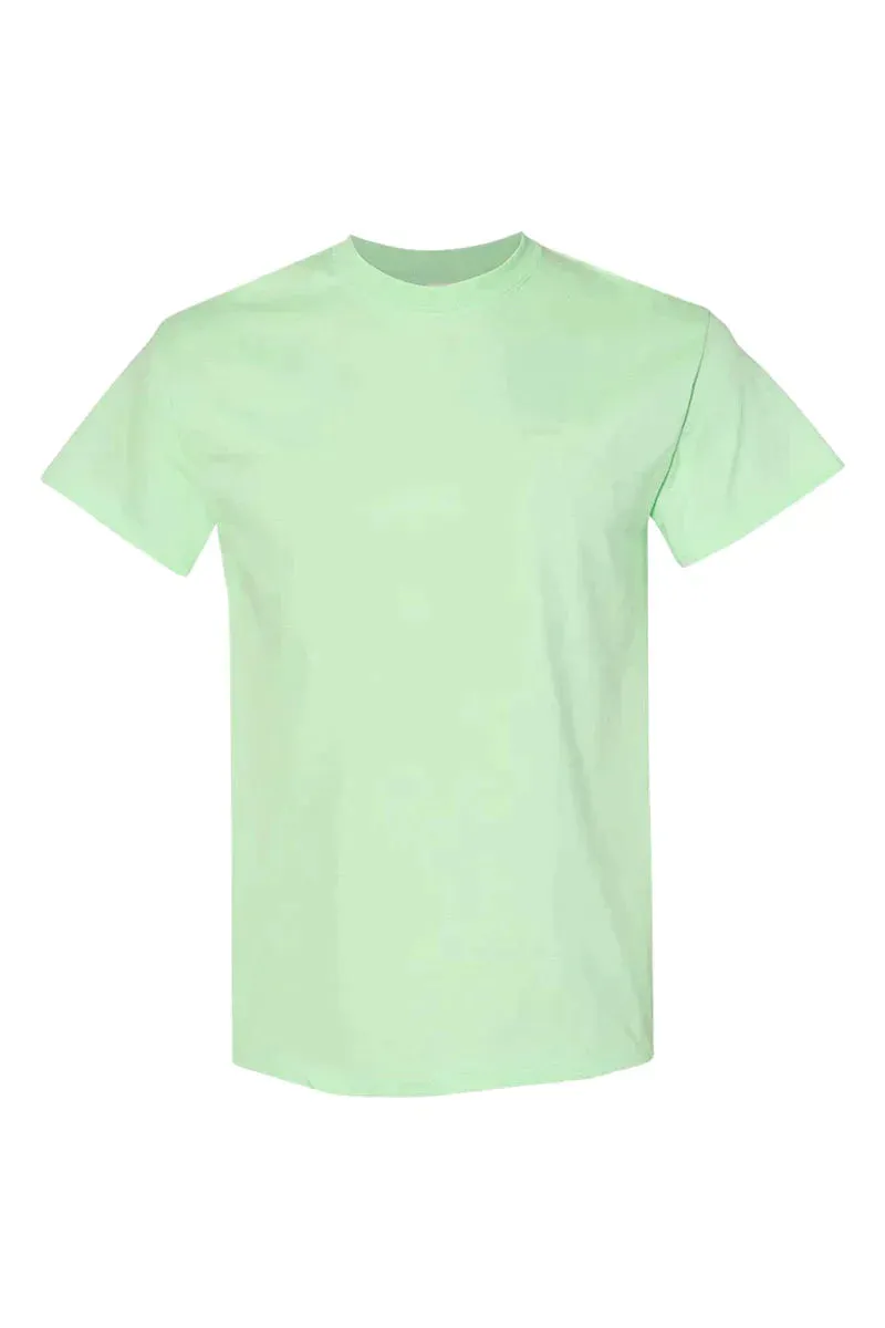 Caught In Lights Highland Cow Short Sleeve Relaxed Fit T-Shirt