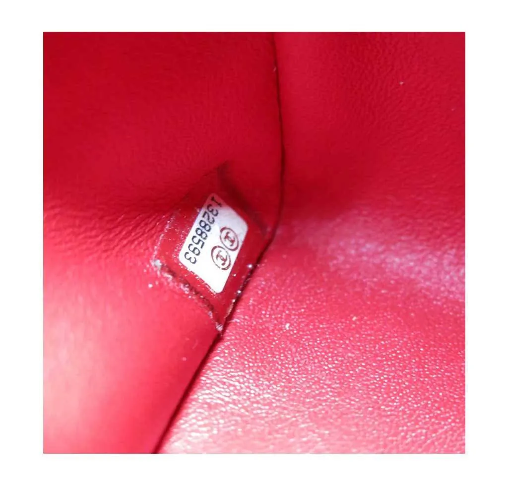 Chanel Single Flap Bag Red