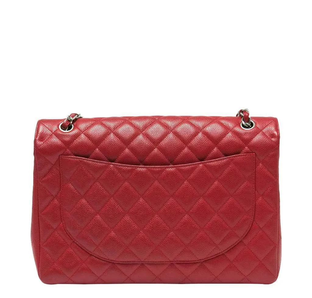 Chanel Single Flap Bag Red