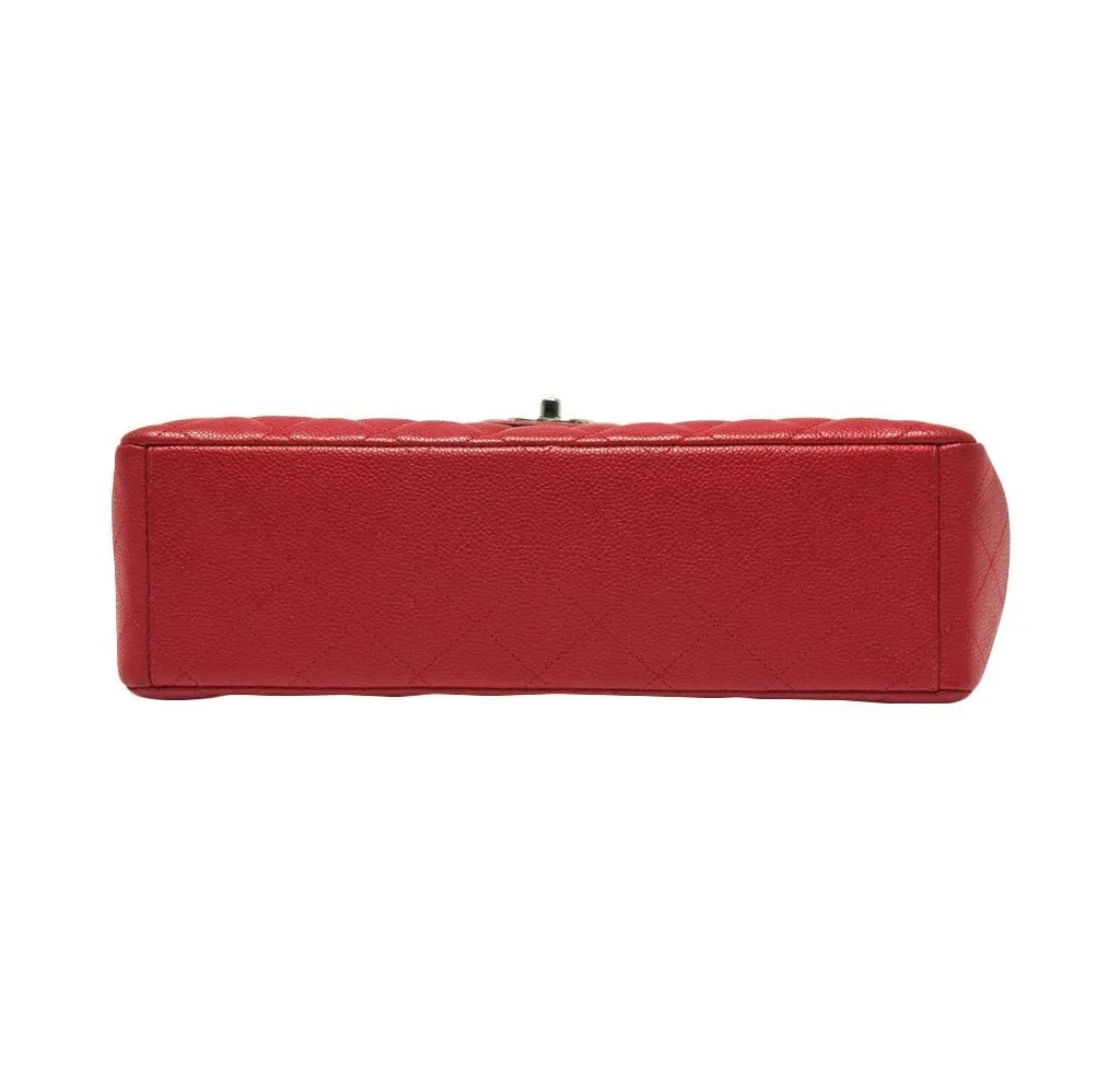Chanel Single Flap Bag Red
