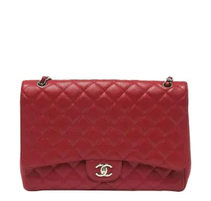 Chanel Single Flap Bag Red