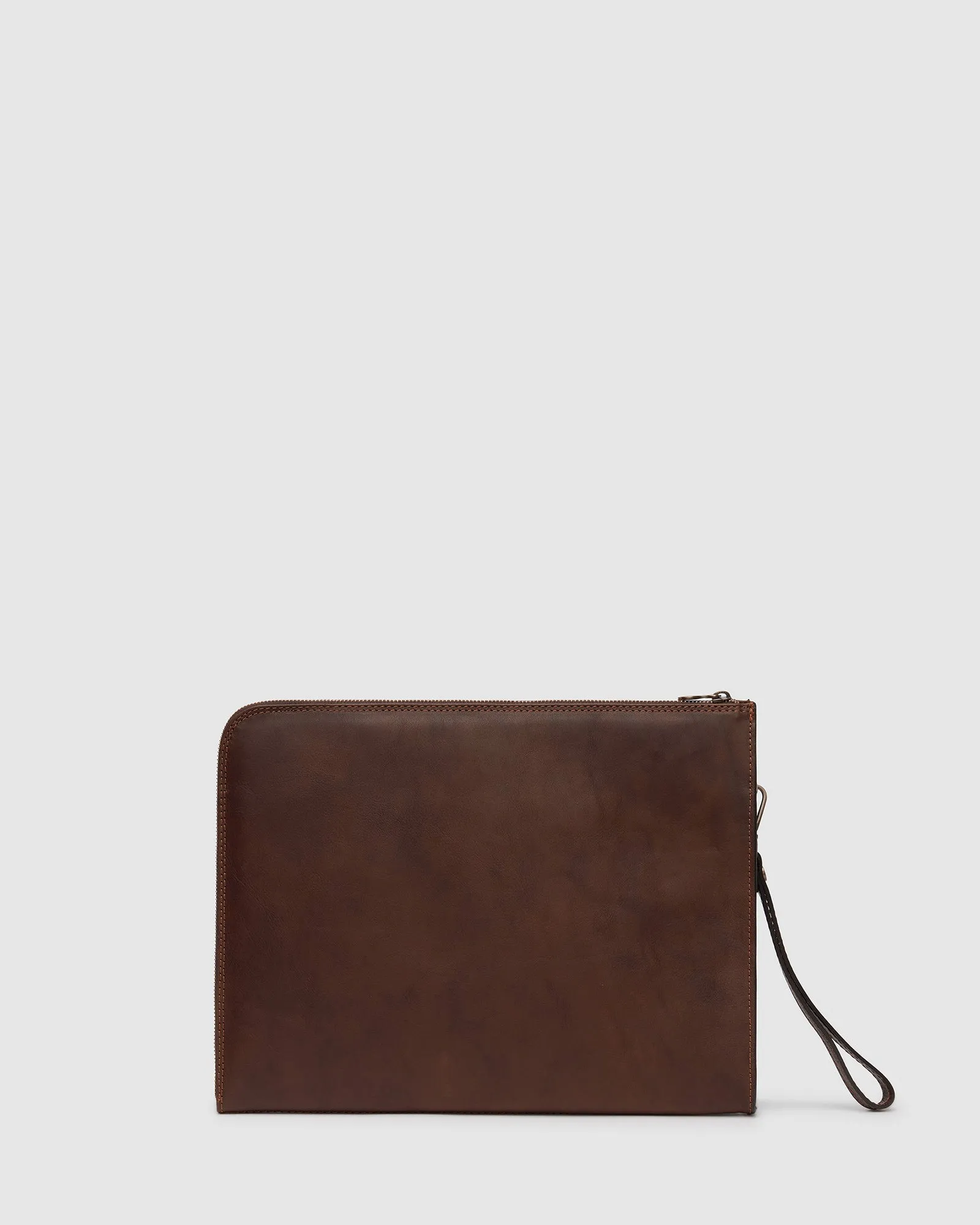 Charta Choc Matt - Leather Document Holder - 13' laptop