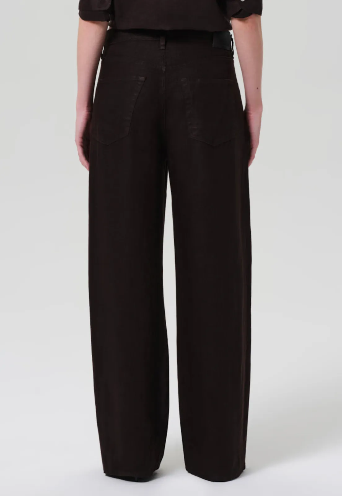 CITIZENS OF HUMANITY BRYNN DRAWSTRING LINEN TROUSER