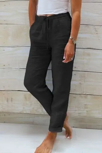 Clara  - Casual Drawstring Pants