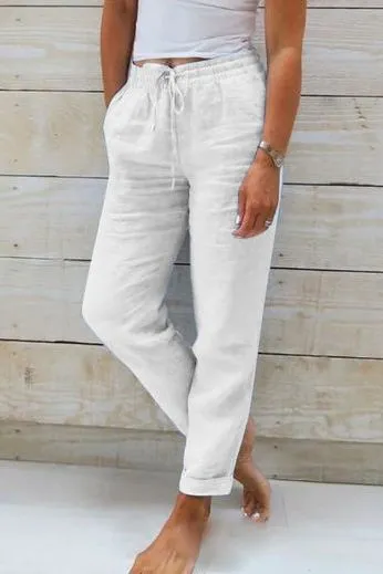 Clara  - Casual Drawstring Pants