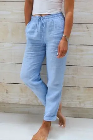 Clara  - Casual Drawstring Pants