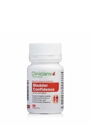 CLINICIANS Bladder Confidence 30 Tablets