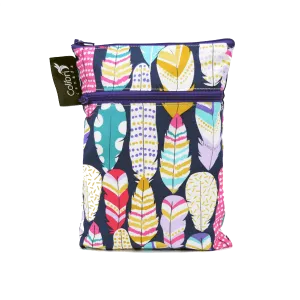 Colibri Quill Dual Pocket Purse Sized Wet Bag