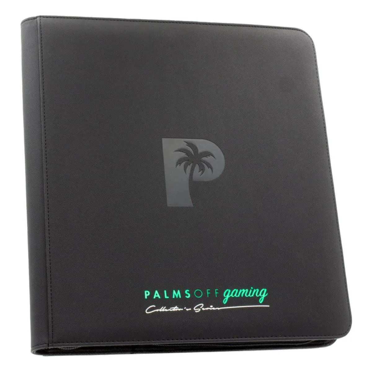Collector's Series 12 Pocket Zip Trading Card Binder - BLACK