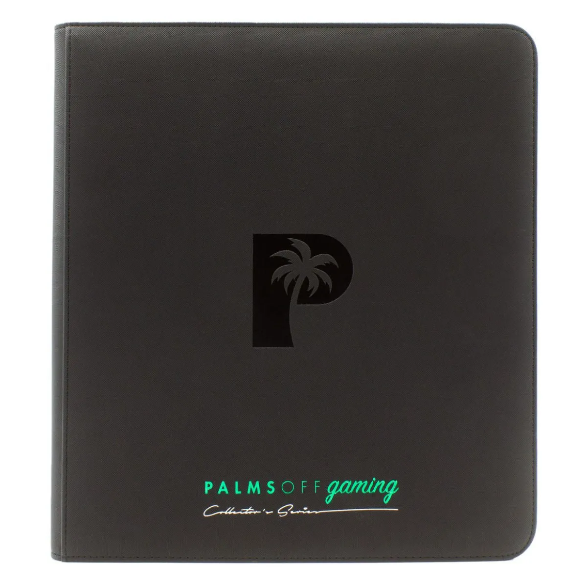 Collector's Series 12 Pocket Zip Trading Card Binder - BLACK