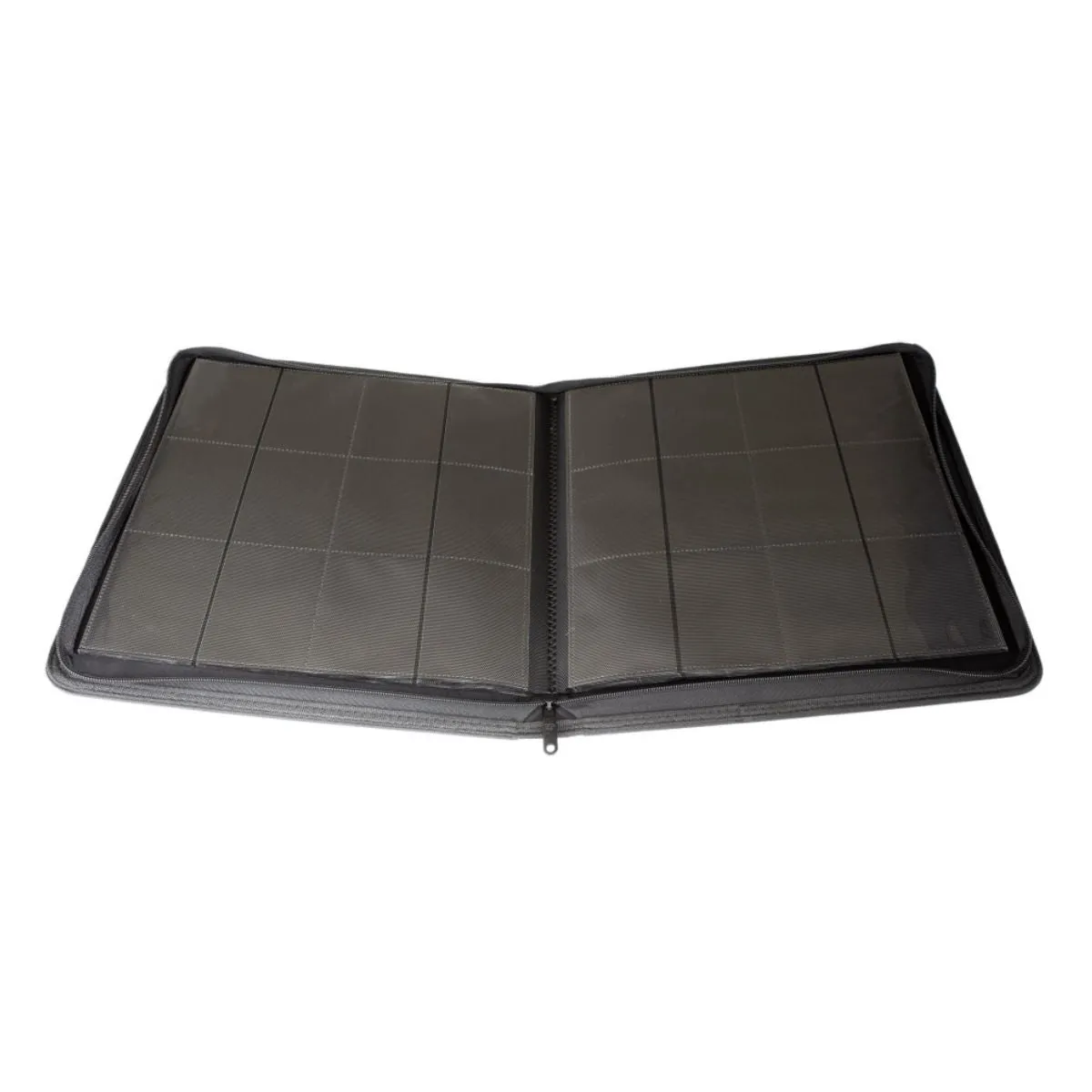Collector's Series 12 Pocket Zip Trading Card Binder - BLACK