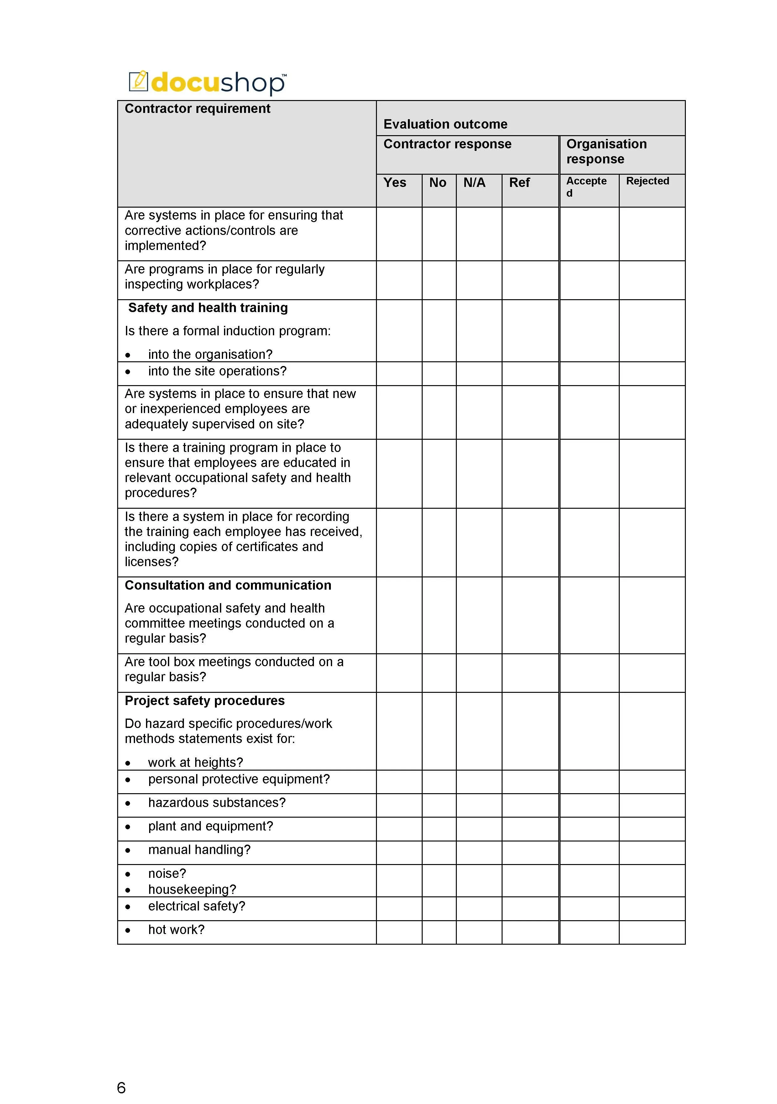 Complete Occupational Health & Safety Pack