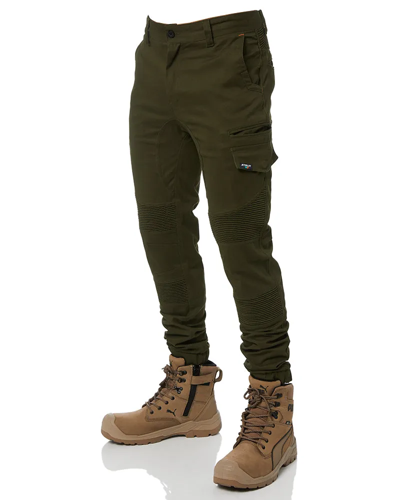 Corrugated Stretch Pant - Olive