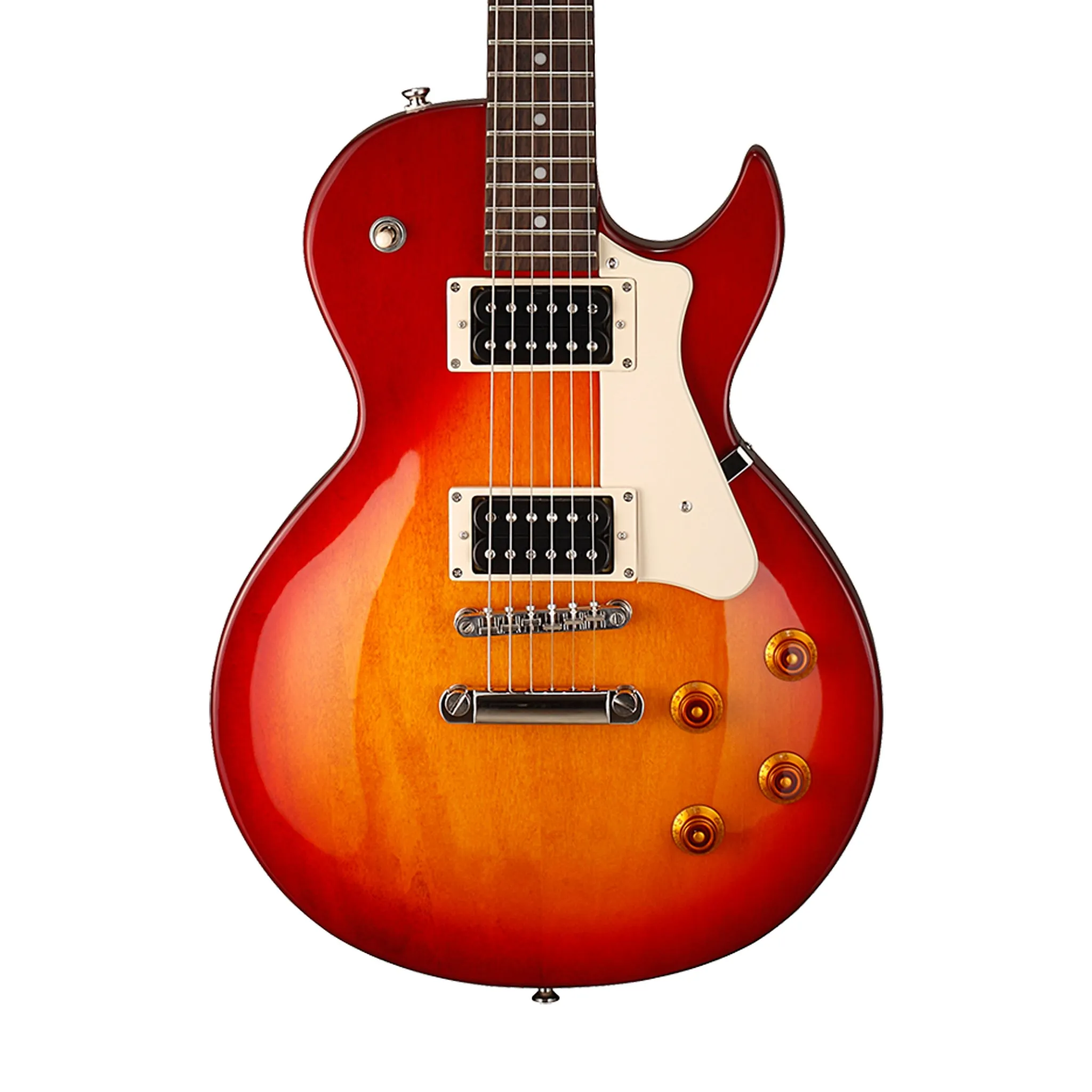Cort CR100-CRS Electric Guitar, Cherry Red Sunburst