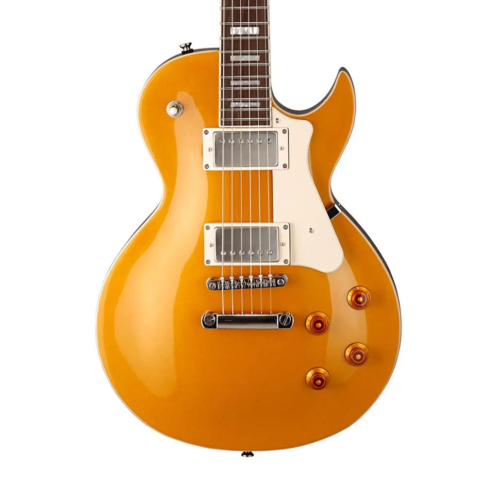 Cort CR200-GT Electric Guitar, Gold Top