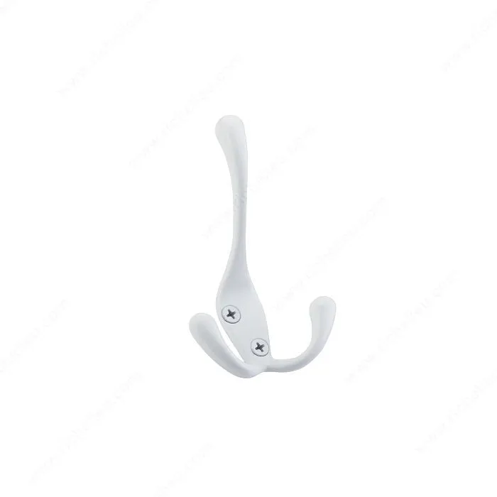 Crochet utilitaire triple de 101,6 mm (4 po) - 20/22