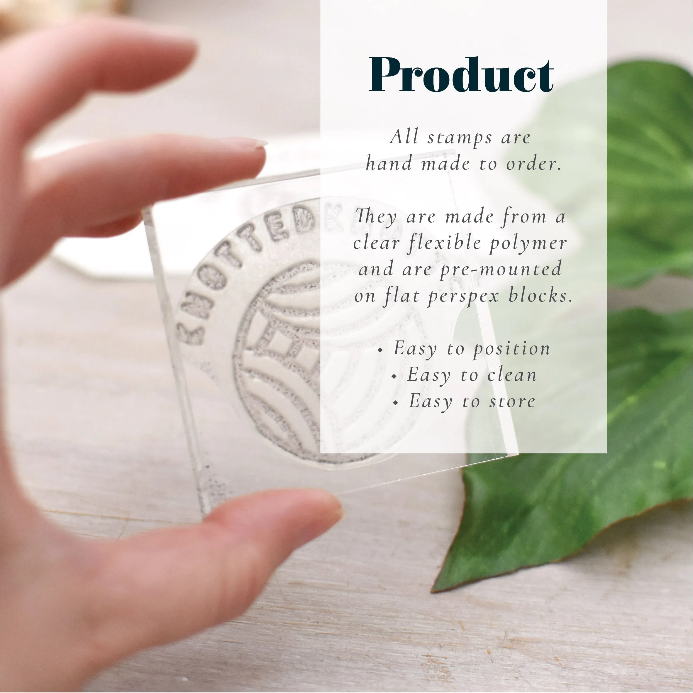 Custom Business Thank You Rubber Stamp
