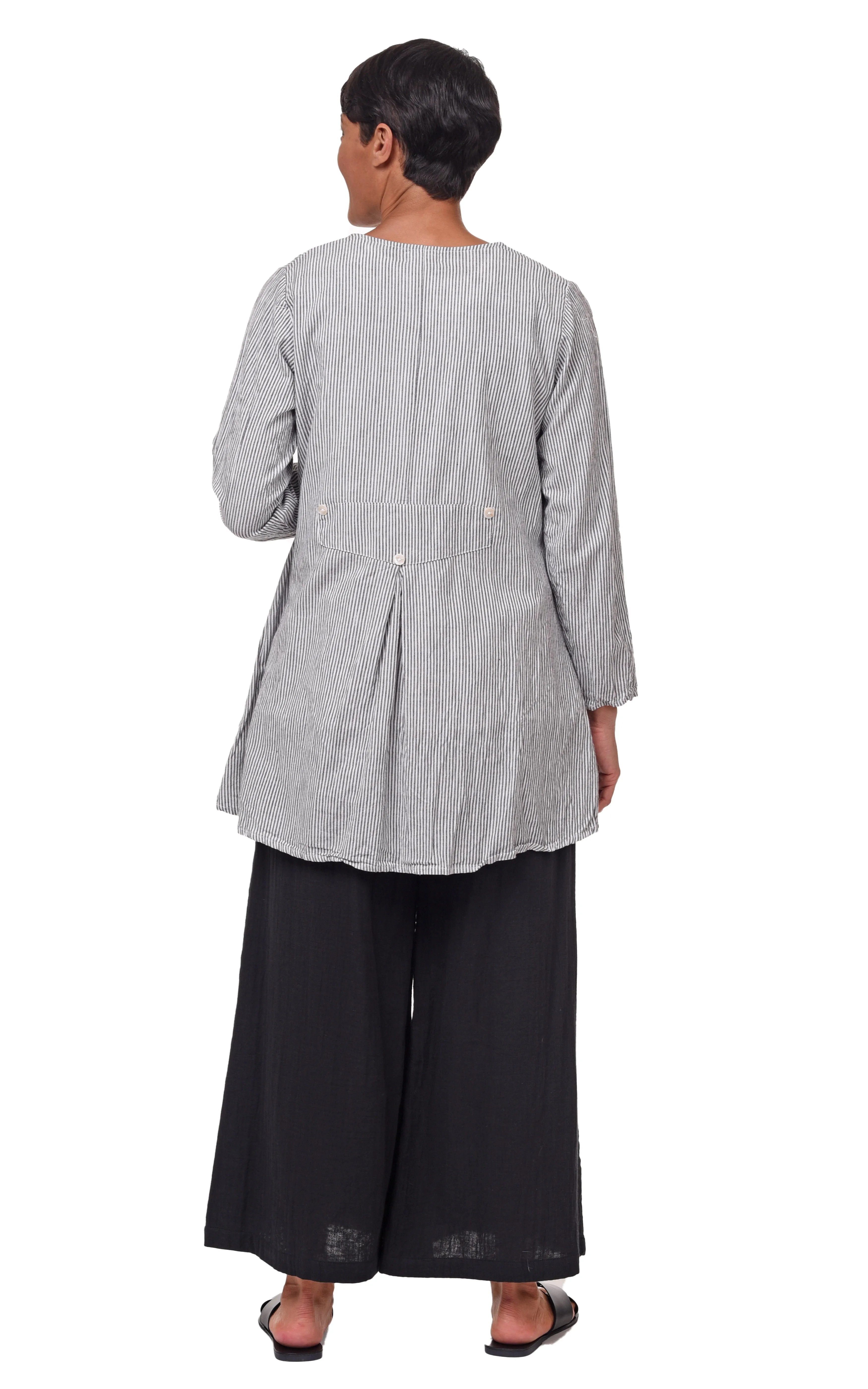 CV679 Ivy Jacket in Ticking Stripe