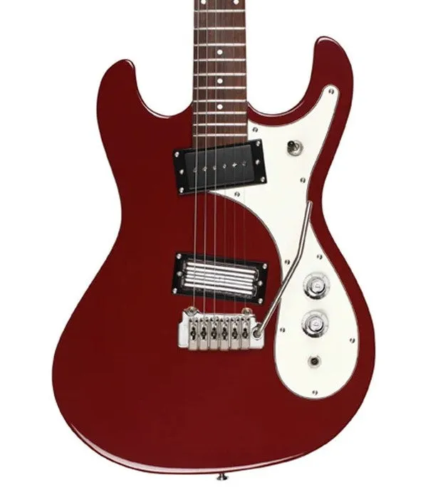 Danelectro '64XT Guitar, Blood Red