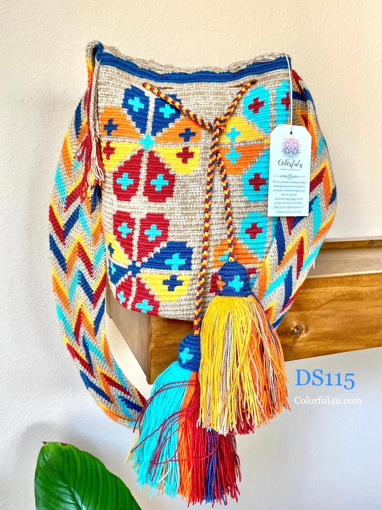 Desert Sunset Beach Bags - Crossbody Large