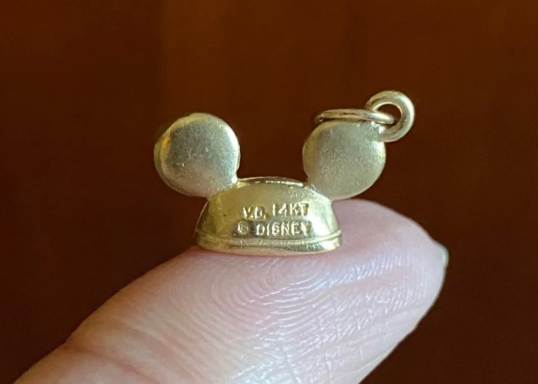 Disney 14k Mickey Mouse Ears