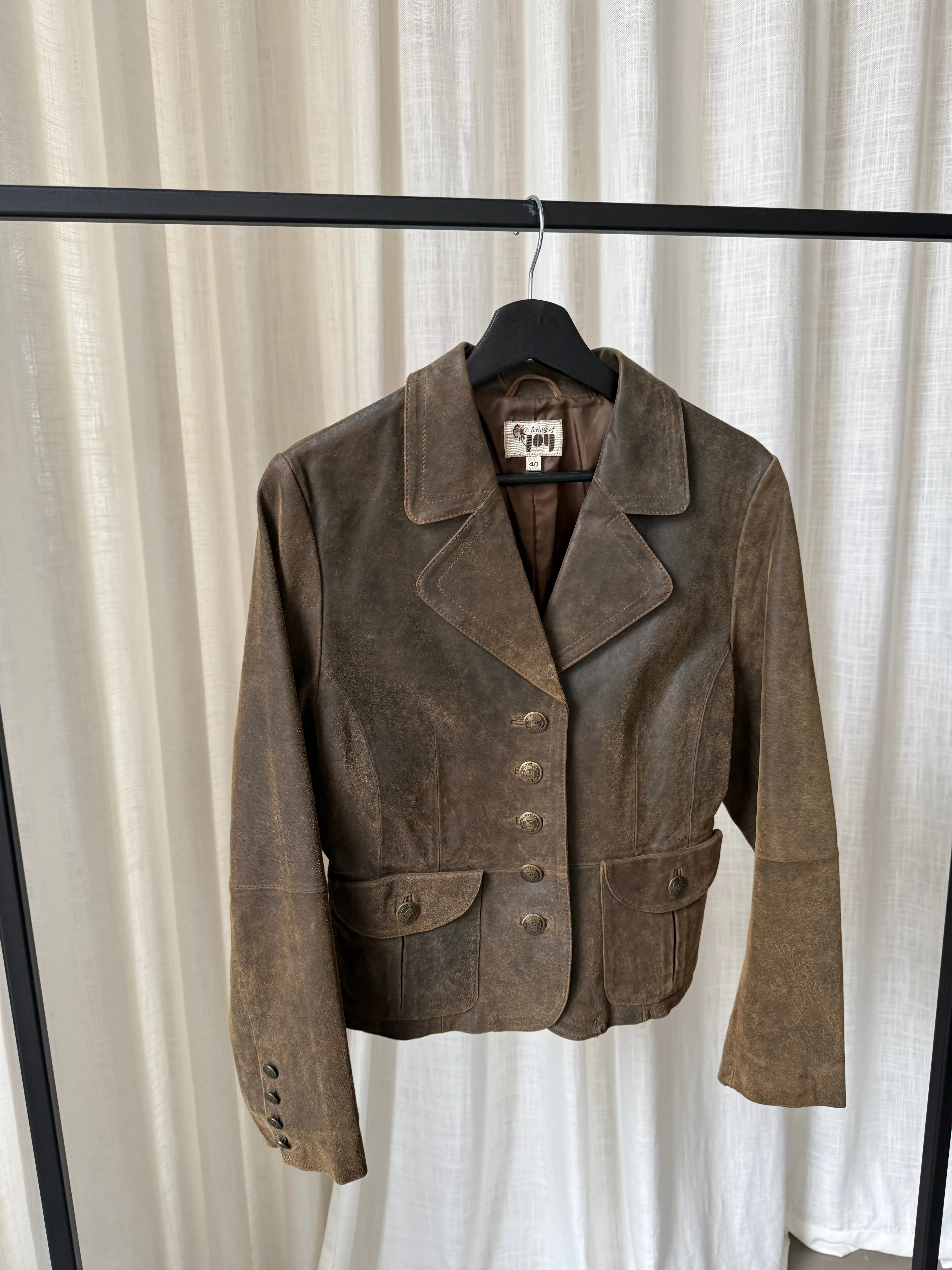 Distressed Blazer