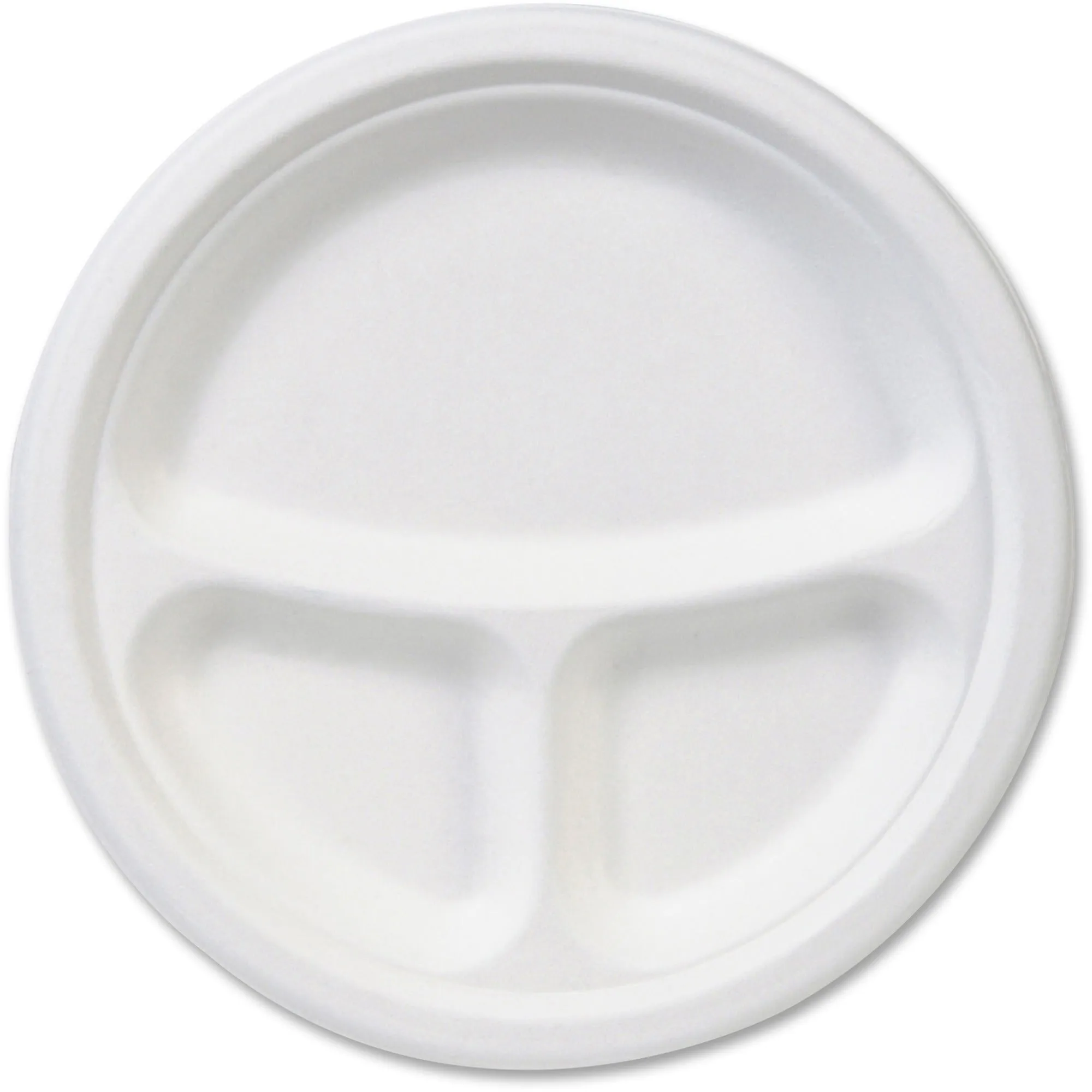 Dixie EcoSmart 3-compartment Plates