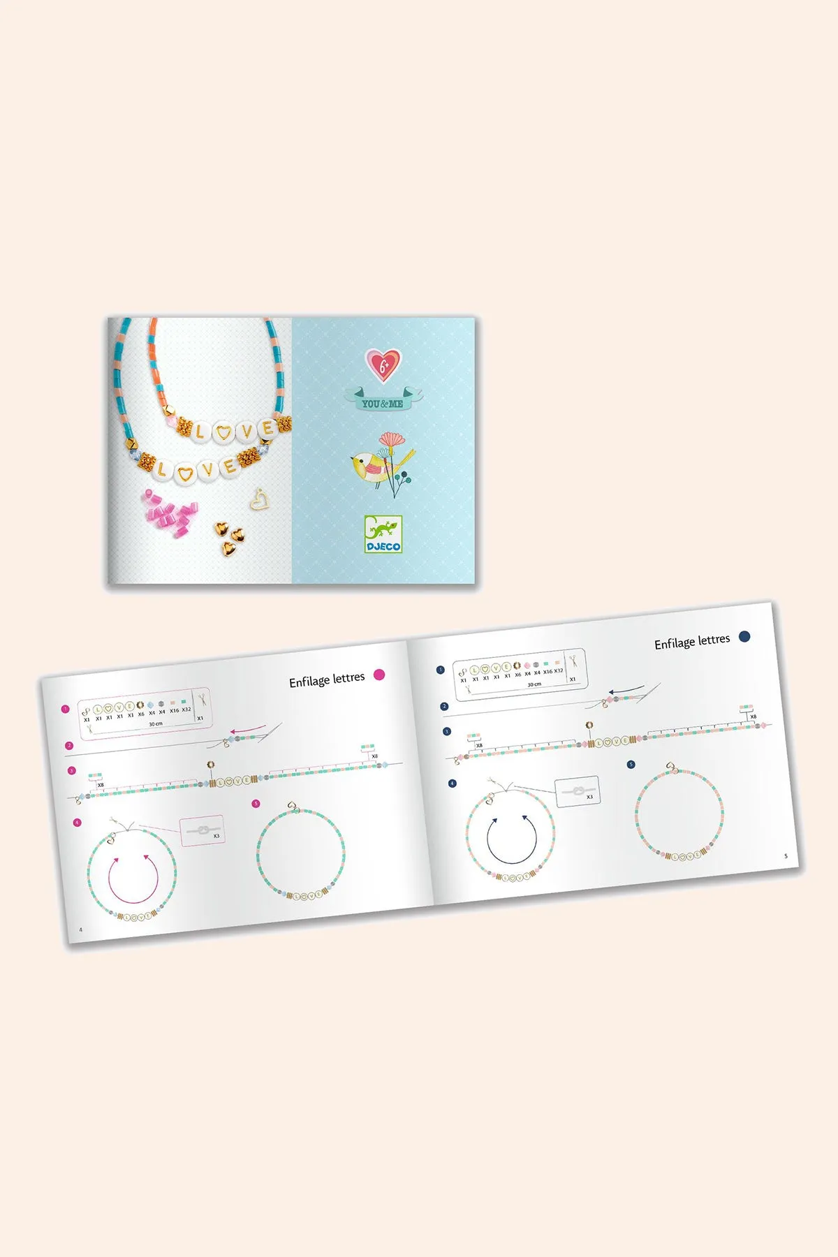 Djeco - Love Letters Jewellery
