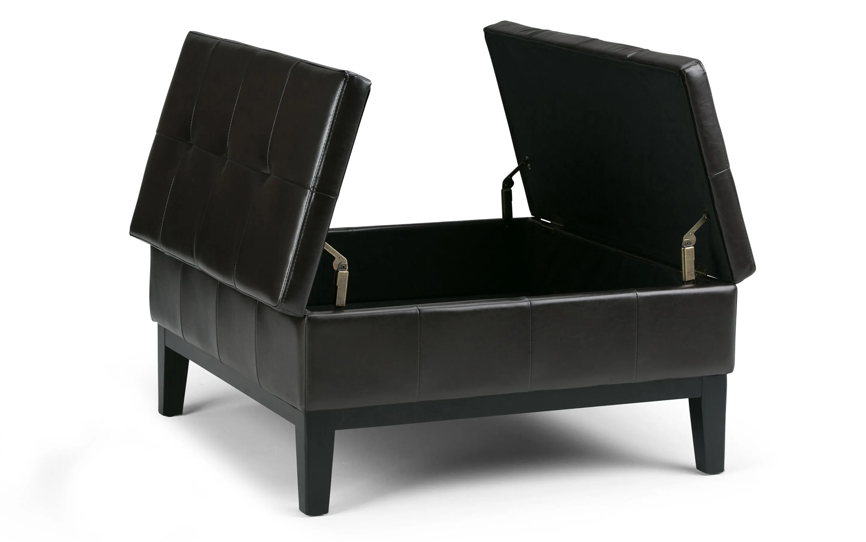 Dover Table Ottoman in Vegan Leather