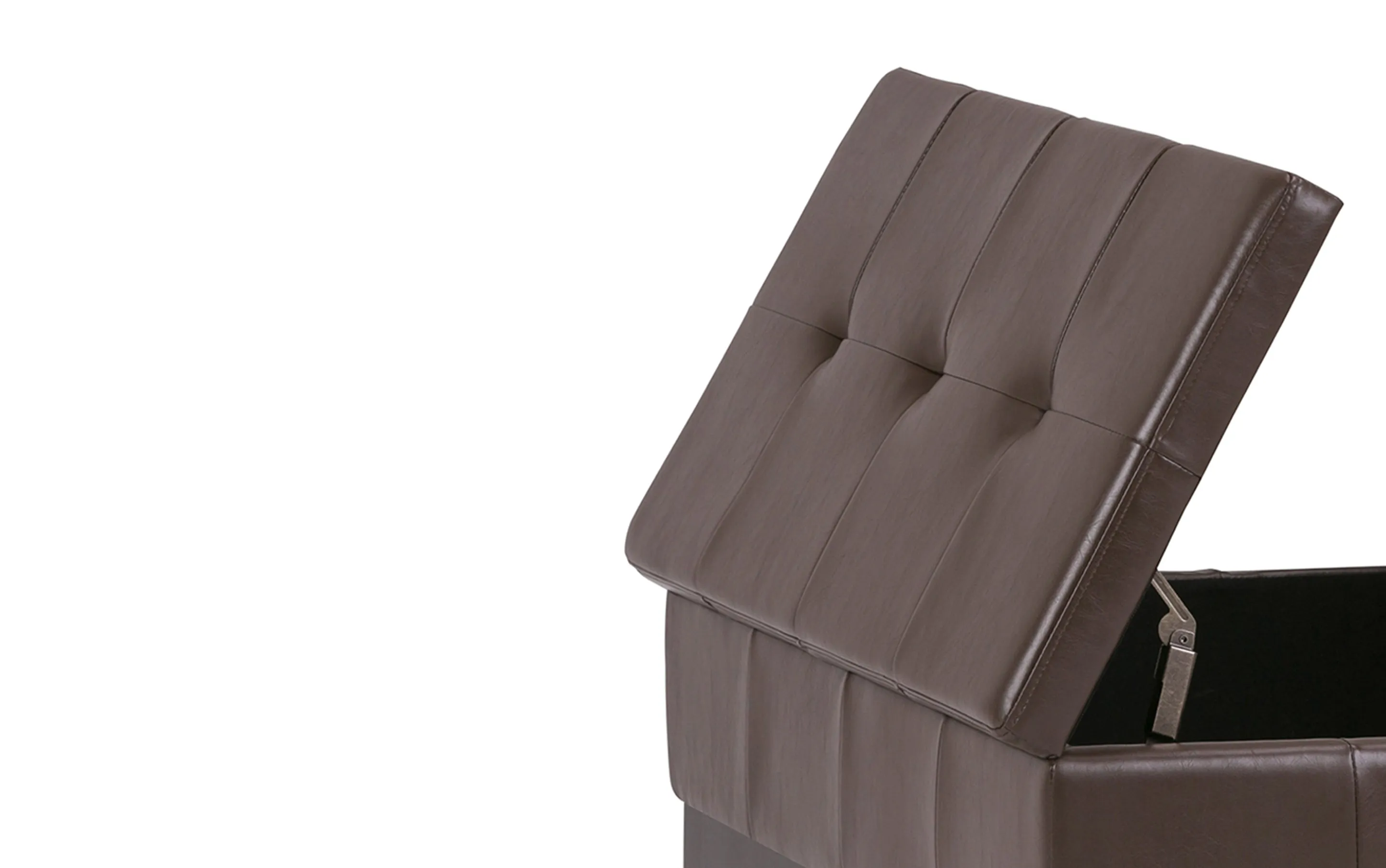 Dover Table Ottoman in Vegan Leather
