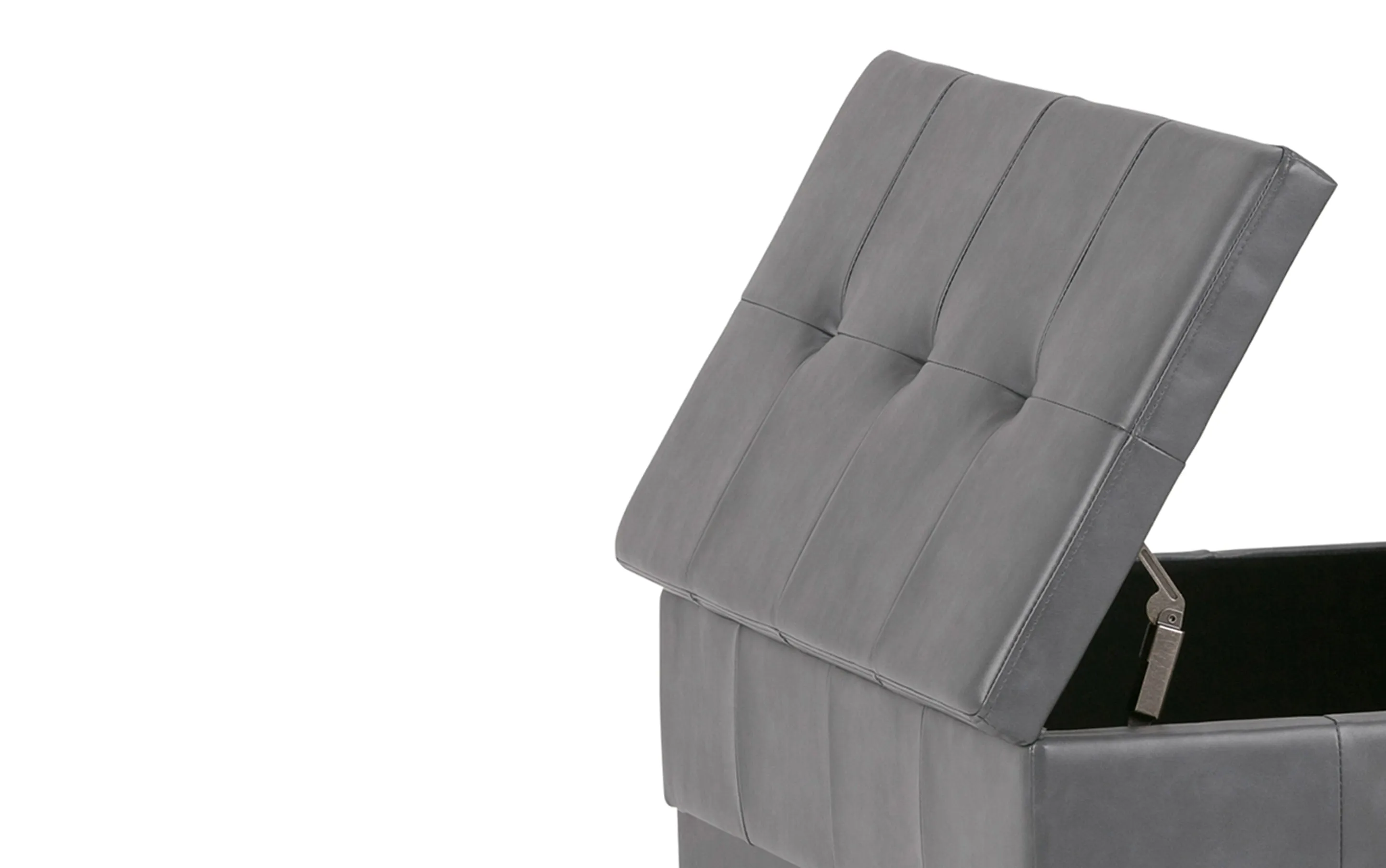 Dover Table Ottoman in Vegan Leather