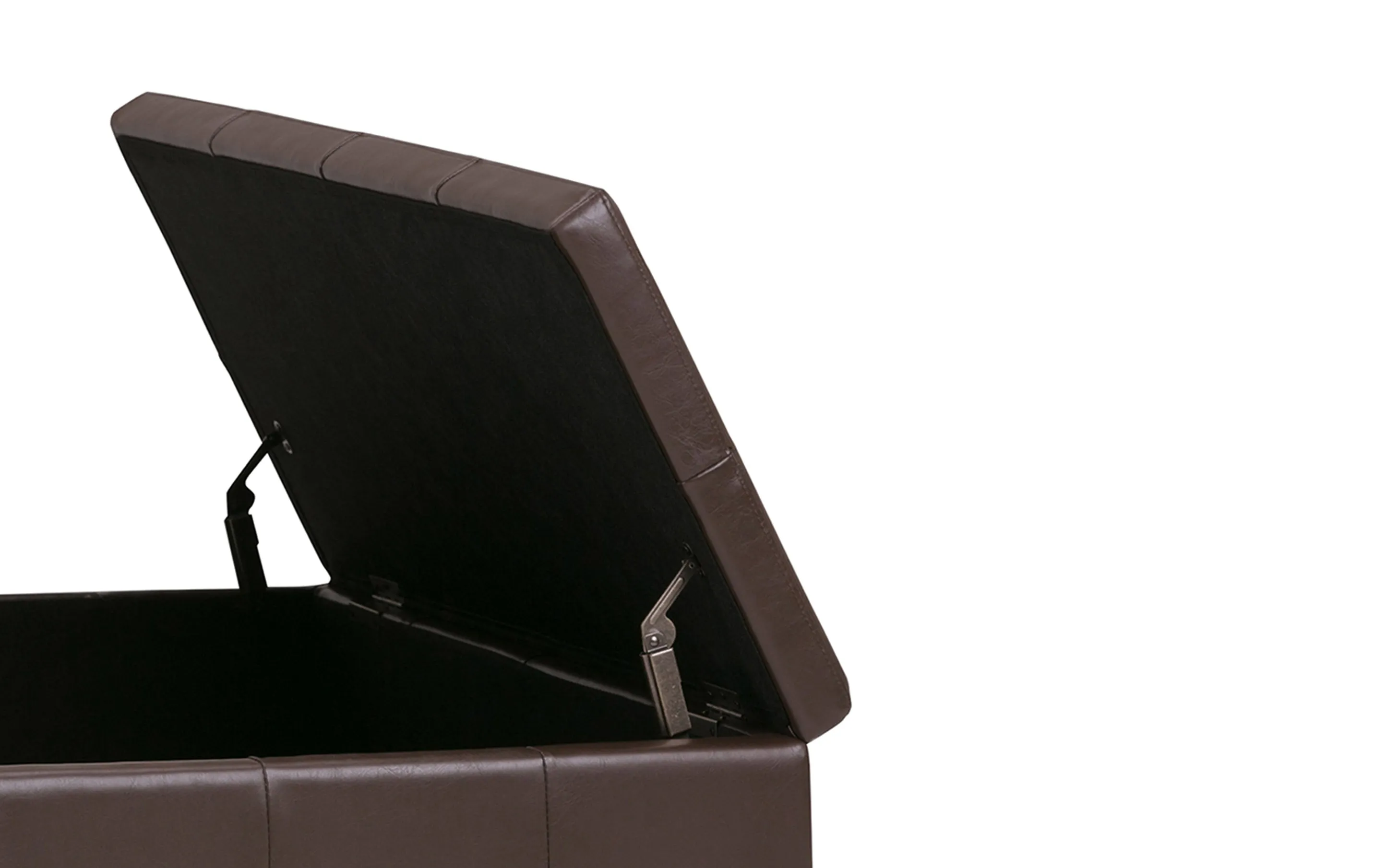 Dover Table Ottoman in Vegan Leather