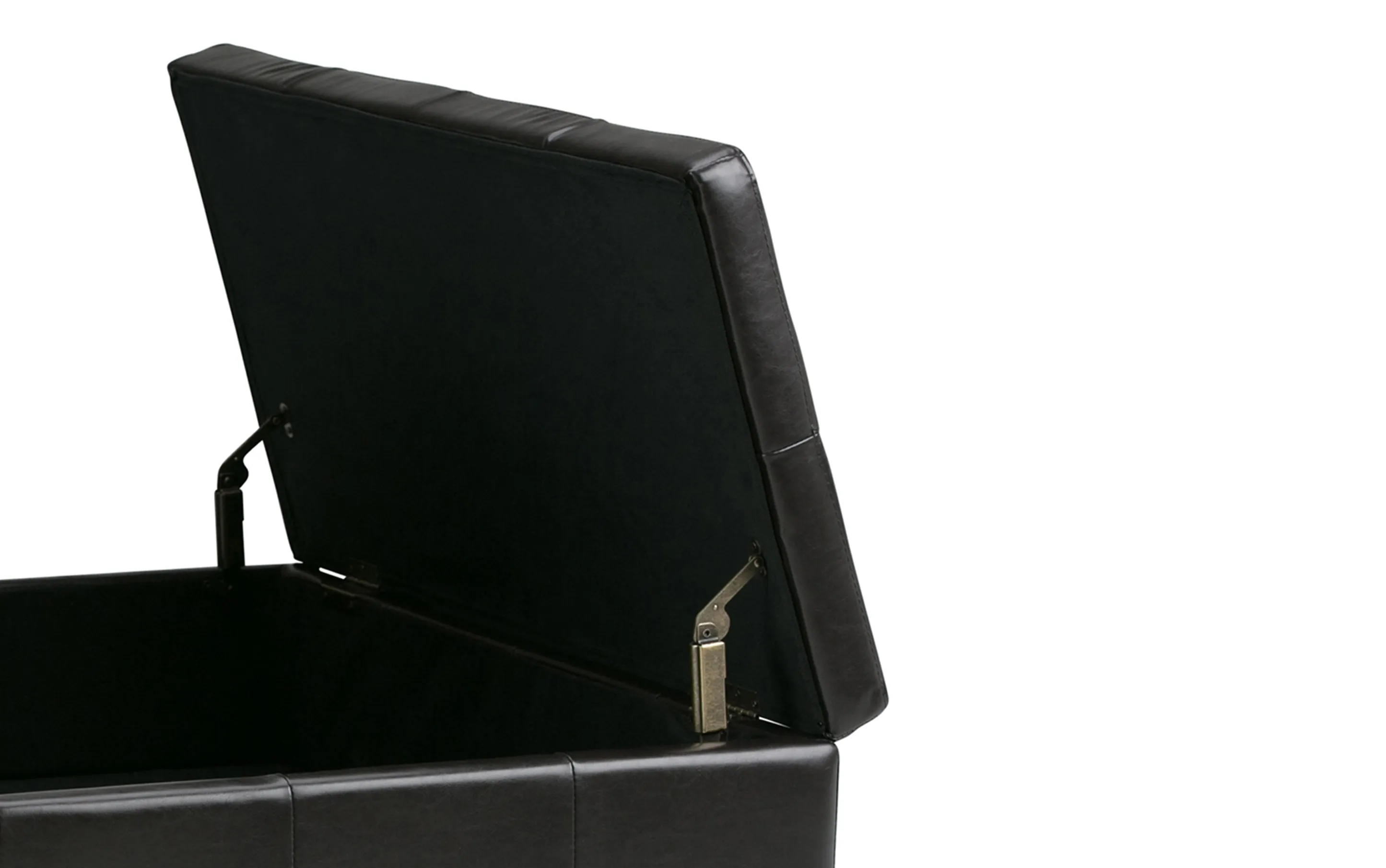 Dover Table Ottoman in Vegan Leather