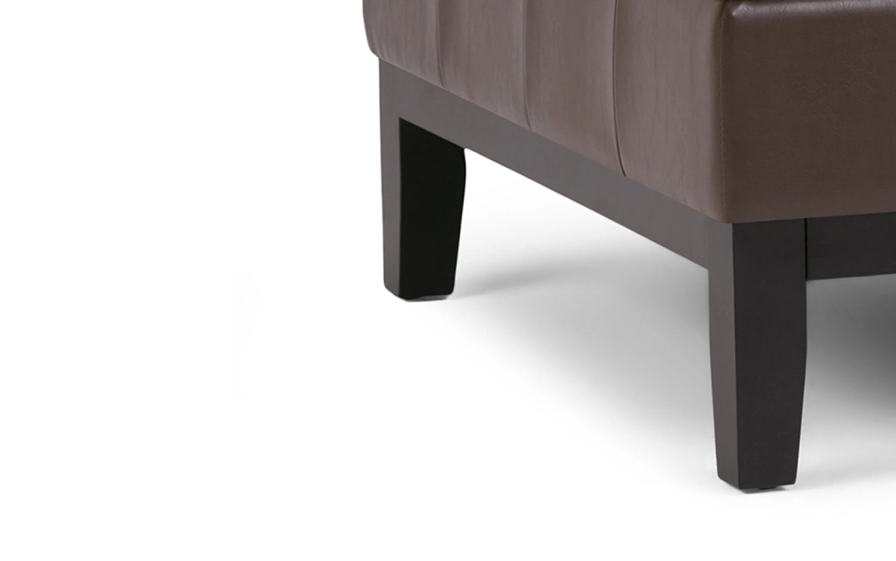 Dover Table Ottoman in Vegan Leather
