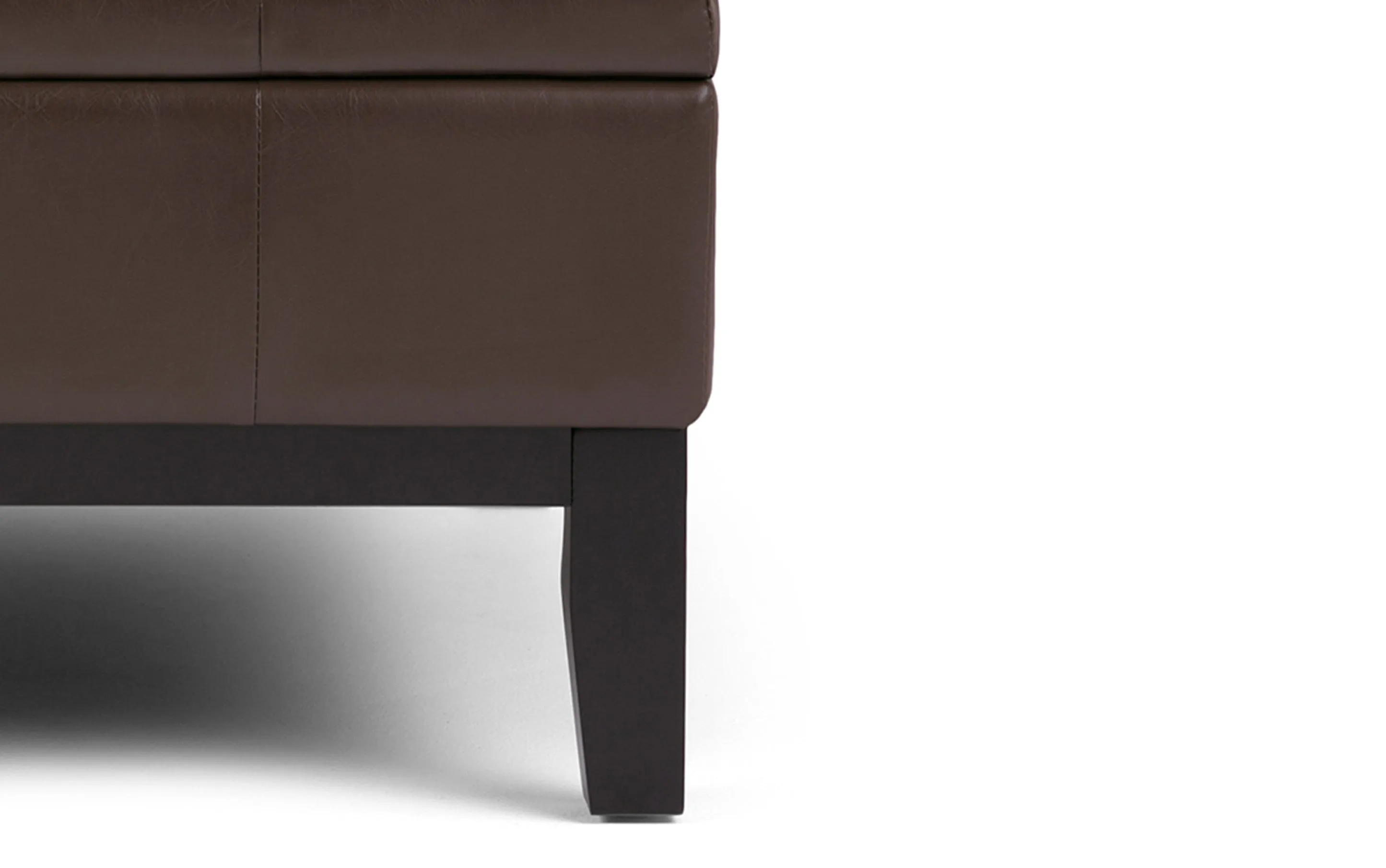 Dover Table Ottoman in Vegan Leather