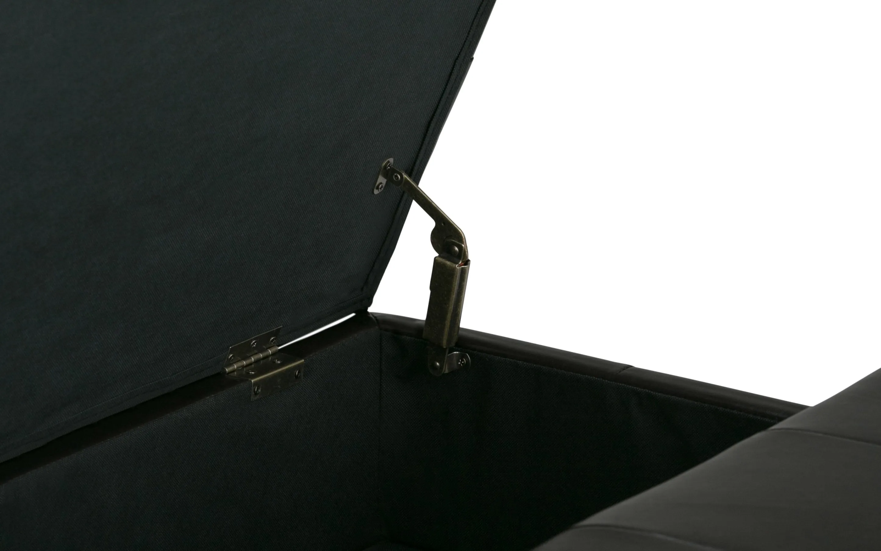Dover Table Ottoman in Vegan Leather